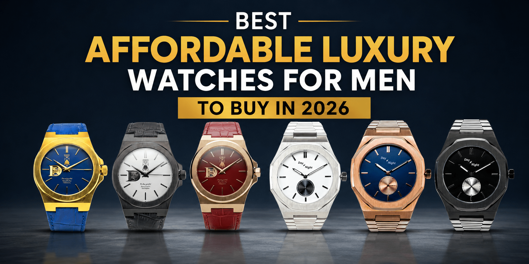 Affordable Luxury Brand Watches for Men