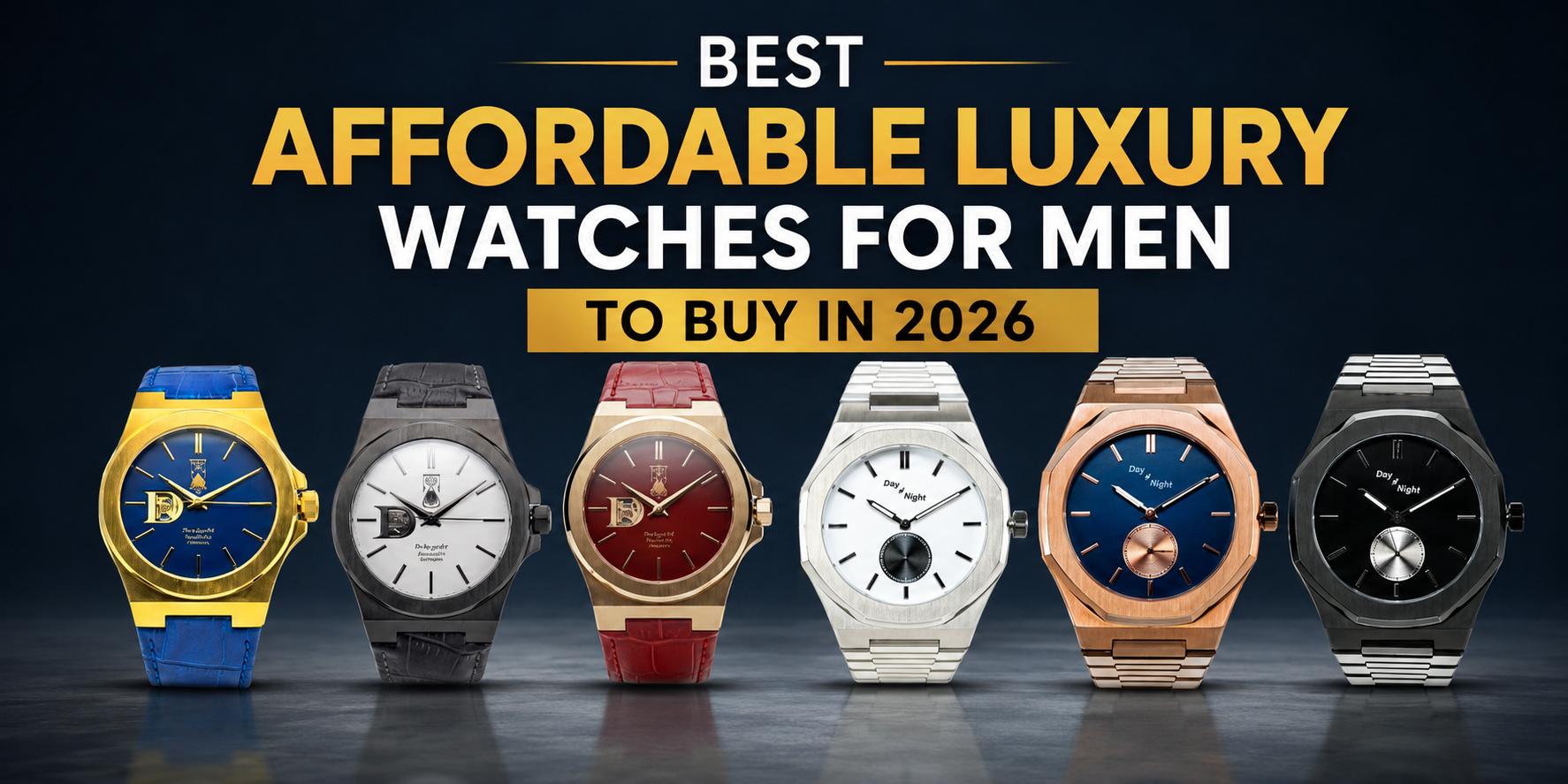 Affordable Luxury Brand Watches for Men