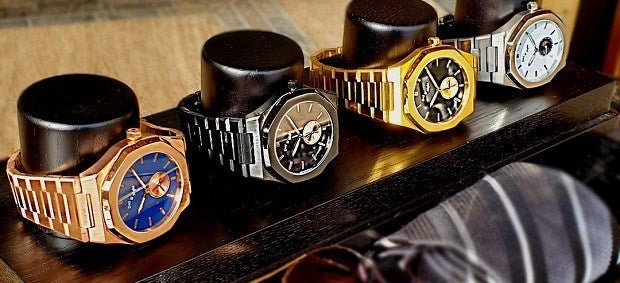 Day and Night watch displayed with elegant presentation representing brand values