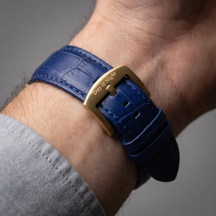 Blue Heritage Leather