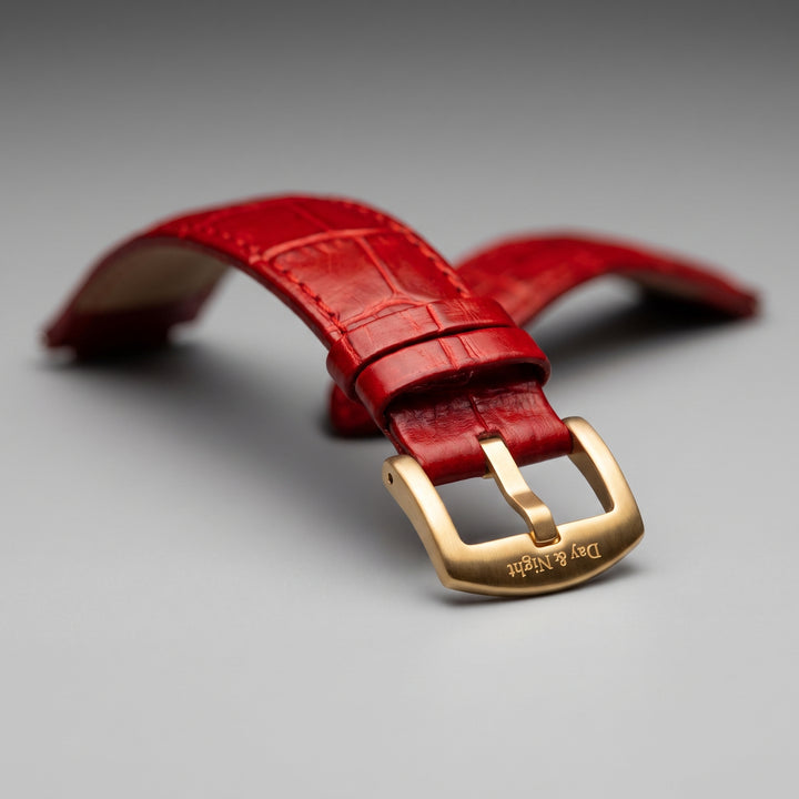 Red Heritage Leather