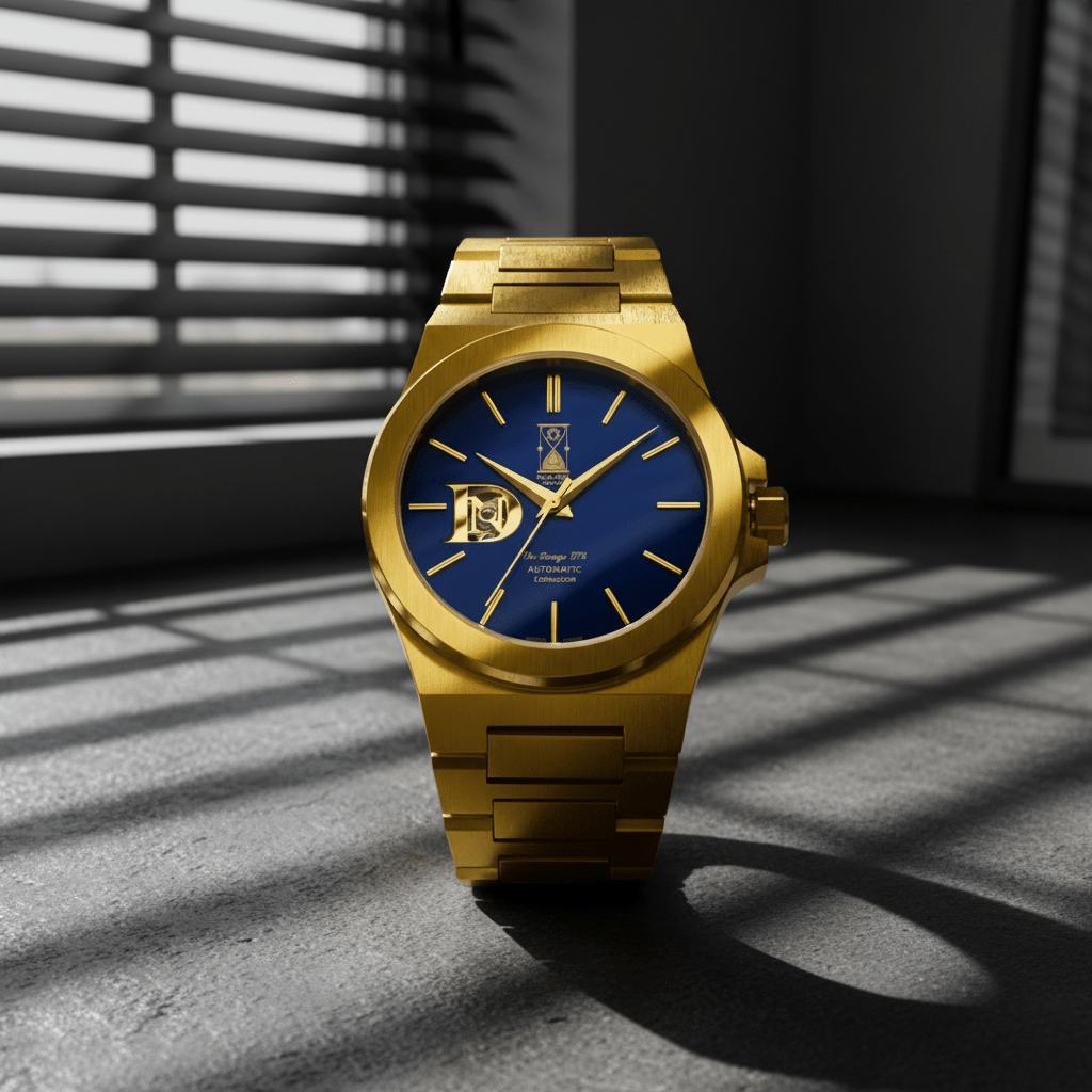 Day and Night Watch Co blue dial automatic watch Sango 878 Midnight Current