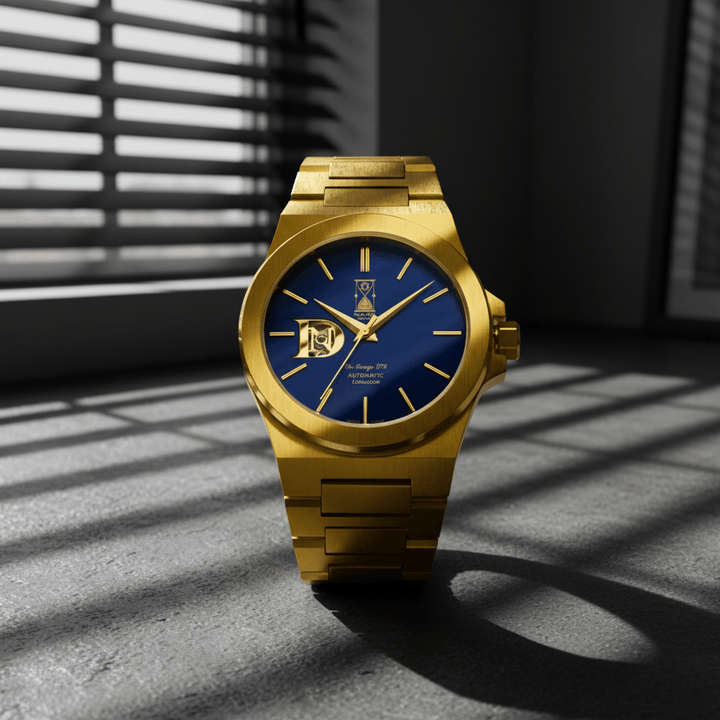 Day and Night Watch Co blue dial automatic watch Sango 878 Midnight Current