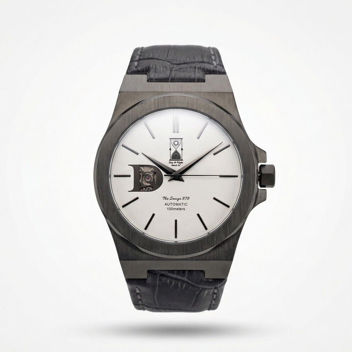 Day and Night Watch Co gunmetal dial automatic watch Sango 878 Gunmetal Eclipse