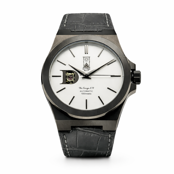 Day and Night Watch Co gunmetal dial automatic watch Sango 878 Gunmetal Eclipse