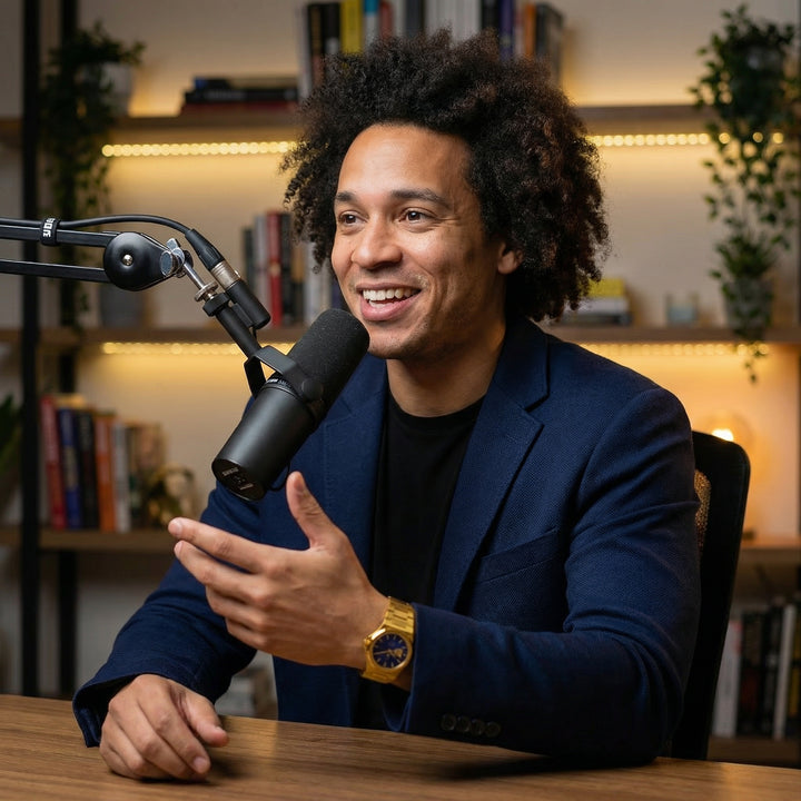 The Sango 878 Midnight Current blue dial watch on stainless steel bracelet